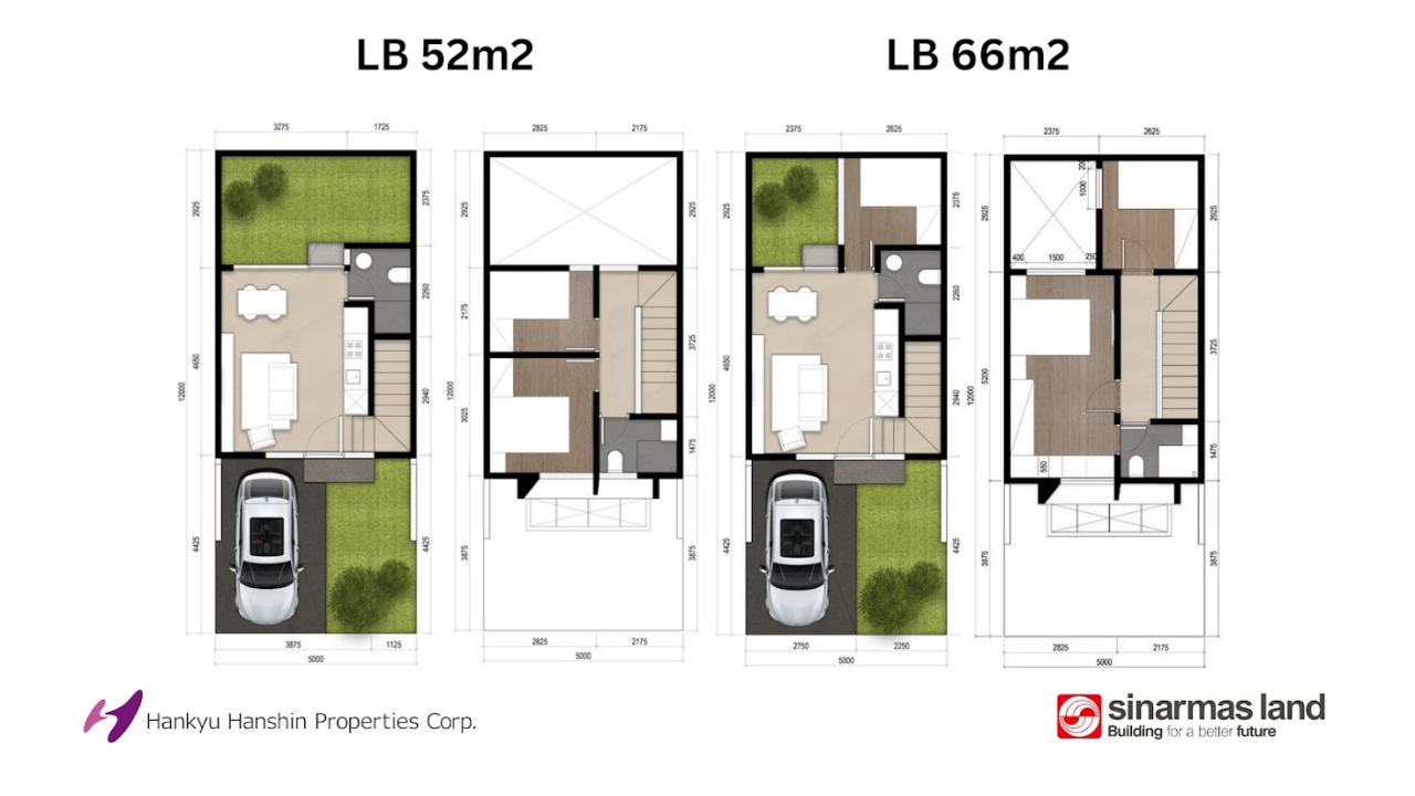Layout Vireya BSD tipe Lebar 5